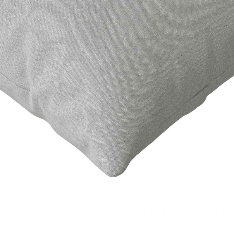 Poduszki na sofę 2 pcs Szary chmur 145 x 40 cm tkanina