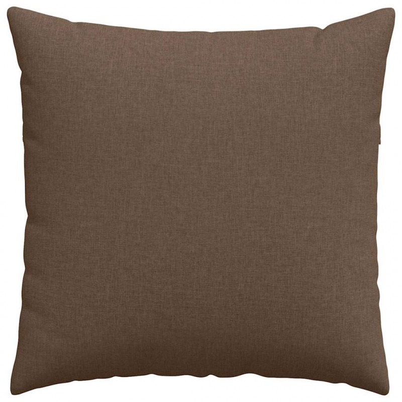 Poduszki na sofę 2 pcs Brązowy 80 x 80 cm tkanina