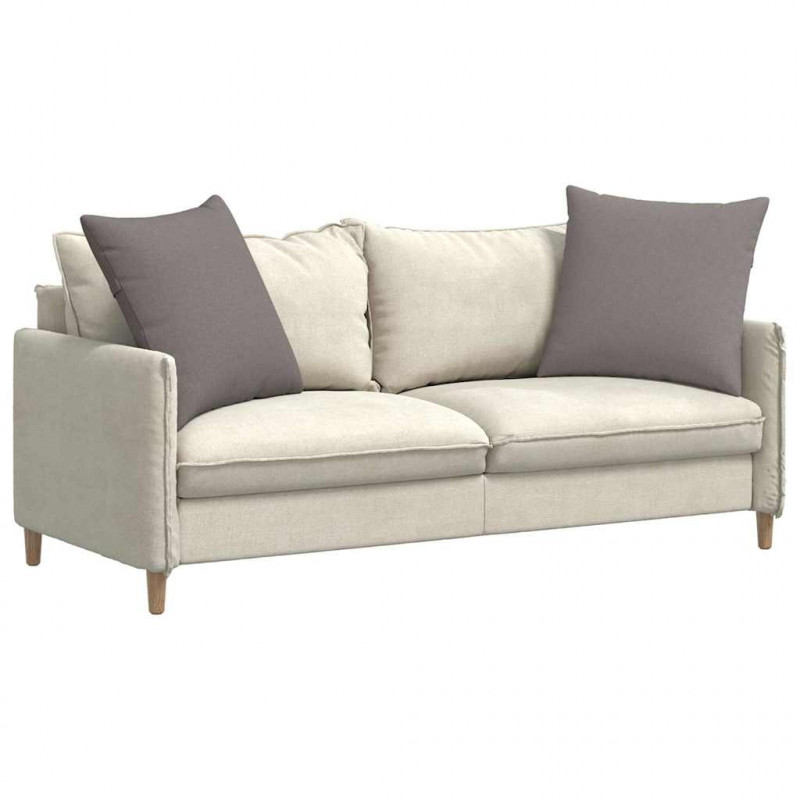 Poduszki na sofę 2 pcs Ciemnoszary 80 x 80 cm tkanina