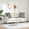 Poduszki na sofę 2 pcs Ciemnoszary 80 x 80 cm tkanina
