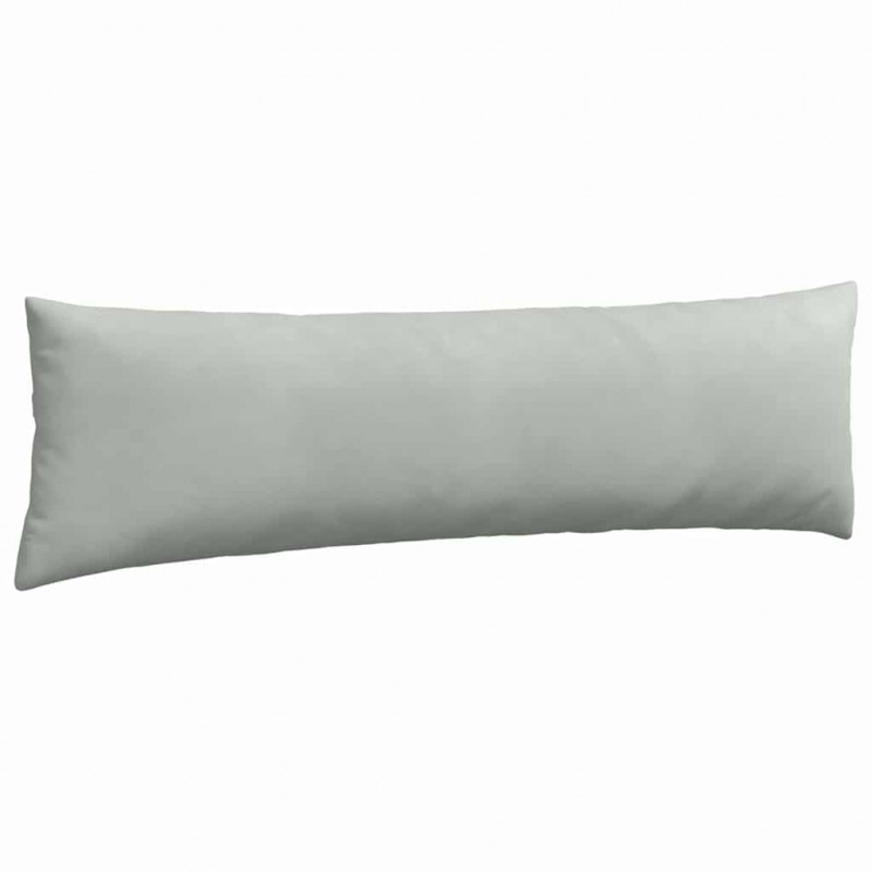 Poduszki na sofę 2 pcs Jasnoszary 145 x 40 cm