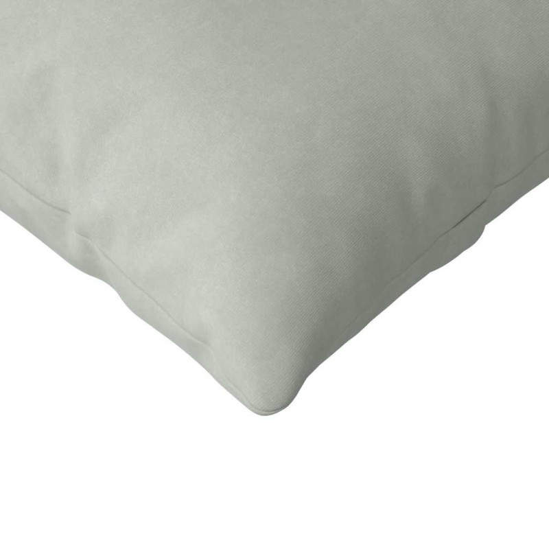 Poduszki na sofę 2 pcs Jasnoszary 145 x 40 cm
