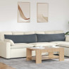 Poduszki na sofę 2 pcs Ciemnoszary 145 x 40 cm