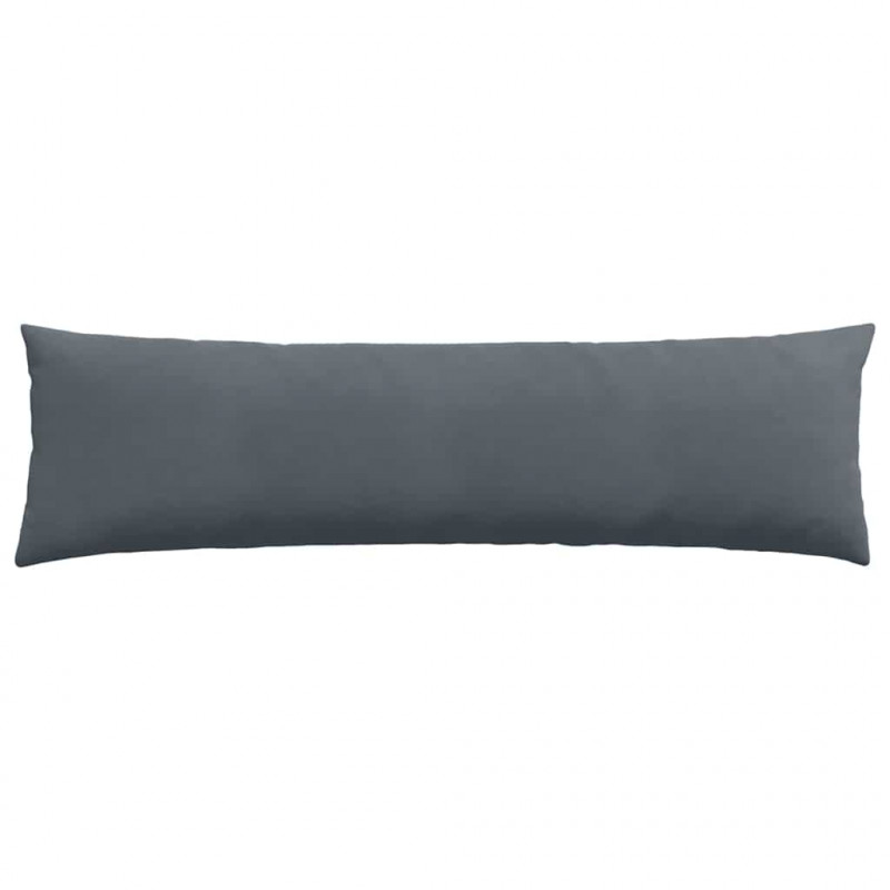 Poduszki na sofę 2 pcs Ciemnoszary 145 x 40 cm