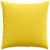 Poduszki na sofę 2 pcs Jasnożółty 80 x 80 cm tkanina