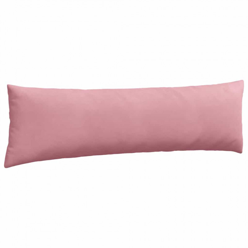 Poduszki na sofę 2 pcs Różowy 145 x 40 cm Tkanina sztruksowa