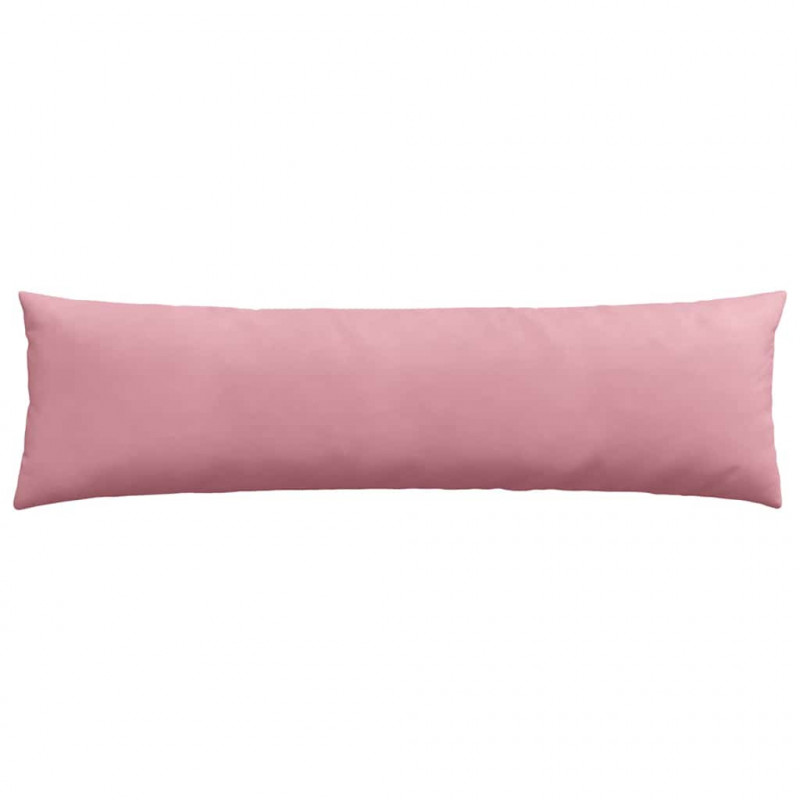 Poduszki na sofę 2 pcs Różowy 145 x 40 cm Tkanina sztruksowa
