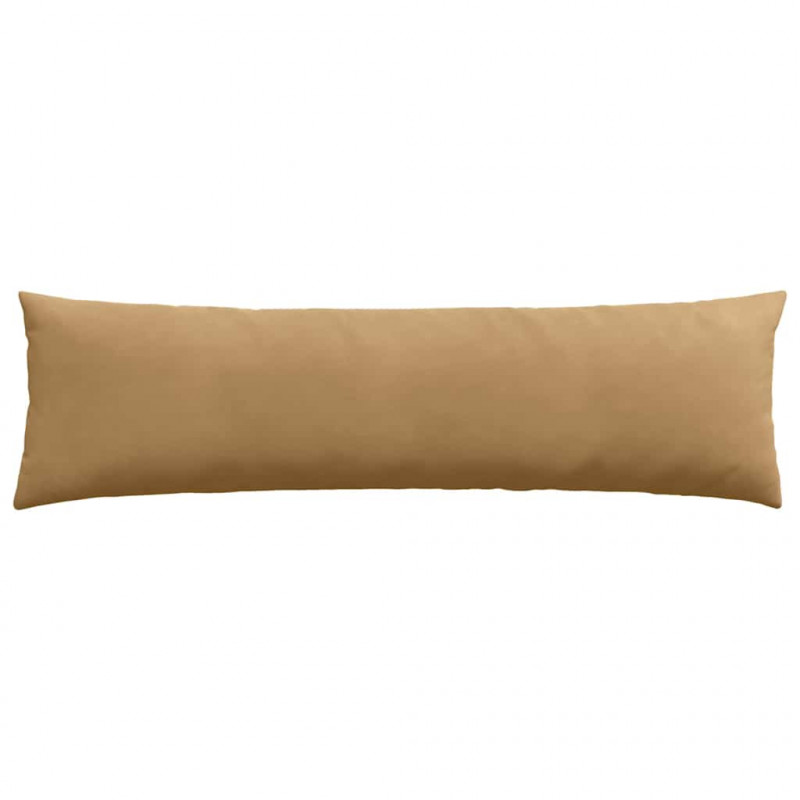 Poduszki na sofę 2 pcs Brązowy 145 x 40 cm Tkanina sztruksowa