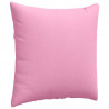 Poduszki na sofę 2 pcs Różowy 80 x 80 cm tkanina