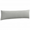 Poduszki na sofę 2 pcs Jasnoszary 145 x 40 cm tkanina