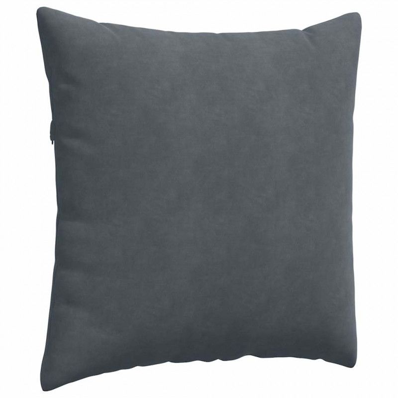 Poduszki na sofę 2 pcs Ciemnoszary 80 x 80 cm