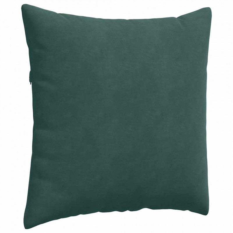 Poduszki na sofę 2 pcs Ciemna zieleń 80 x 80 cm