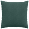 Poduszki na sofę 2 pcs Ciemna zieleń 80 x 80 cm