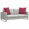 Poduszki na sofę 2 pcs Czerwone wino 80 x 80 cm
