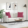Poduszki na sofę 2 pcs Czerwone wino 80 x 80 cm