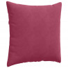 Poduszki na sofę 2 pcs Czerwone wino 80 x 80 cm