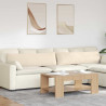 Poduszki na sofę 2 pcs Beżowy 145 x 40 cm tkanina