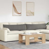 Poduszki na sofę 2 pcs Jasnoszary 145 x 40 cm