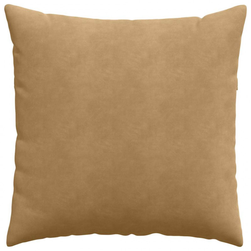Poduszki na sofę 2 pcs Brązowy 80 x 80 cm Tkanina sztruksowa