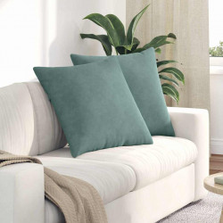Poduszki na sofę 2 pcs Zielony morski 80 x 80 cm
