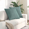 Poduszki na sofę 2 pcs Zielony morski 80 x 80 cm