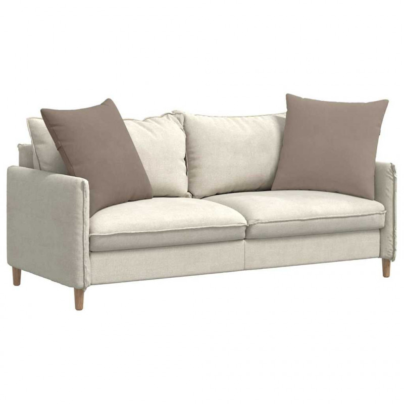 Poduszki na sofę 2 pcs Ciemnoszary 80 x 80 cm tkanina