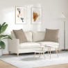 Poduszki na sofę 2 pcs Ciemnoszary 80 x 80 cm tkanina