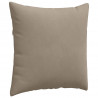Poduszki na sofę 2 pcs Ciemnoszary 80 x 80 cm tkanina