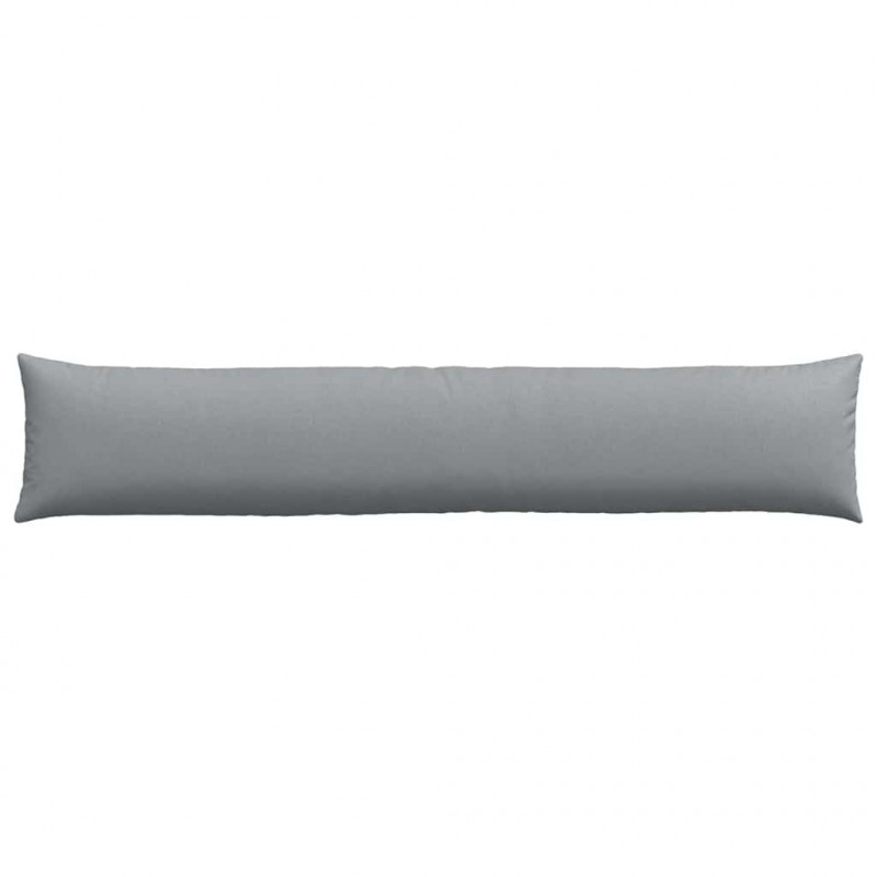 Poduszki na sofę 2 pcs Jasnoszary 200 x 40 cm tkanina