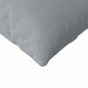 Poduszki na sofę 2 pcs Jasnoszary 200 x 40 cm tkanina