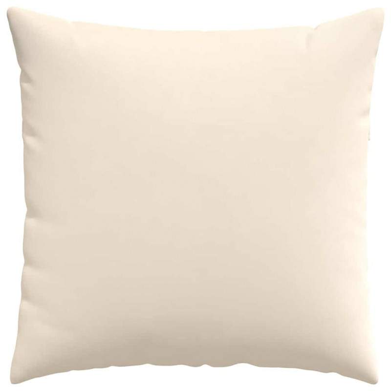 Poduszki na sofę 2 pcs Beżowy 80 x 80 cm tkanina