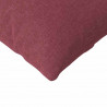 Poduszki na sofę 2 pcs Czerwone wino 200 x 40 cm tkanina