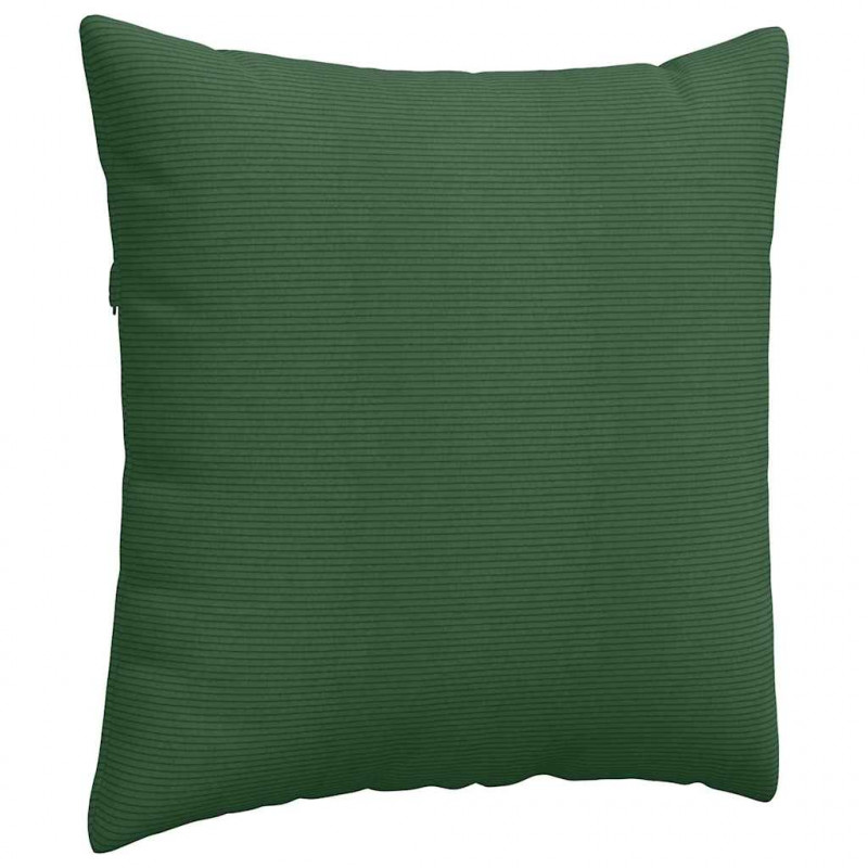 Poduszki na sofę 2 pcs Ciemna zieleń 80 x 80 cm