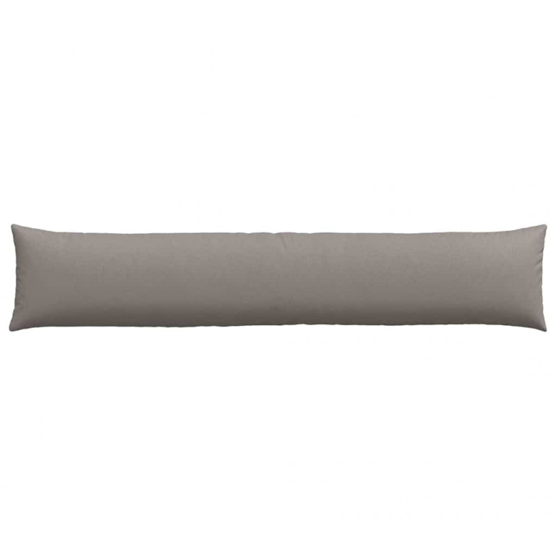 Poduszki na sofę 2 pcs Ciemnoszary 200 x 40 cm tkanina