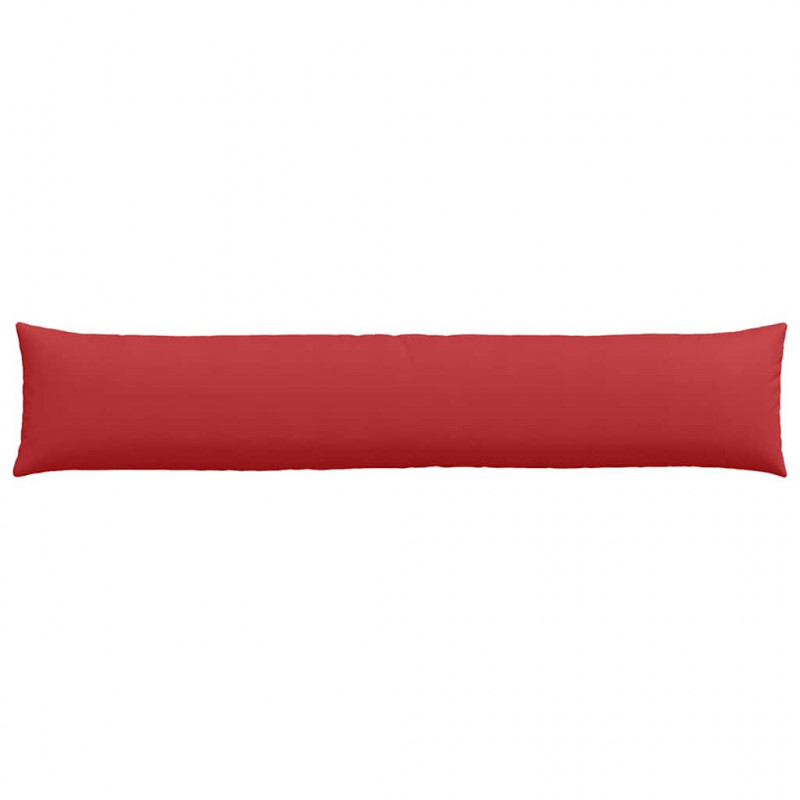 Poduszki na sofę 2 pcs Czerwony 200 x 40 cm tkanina