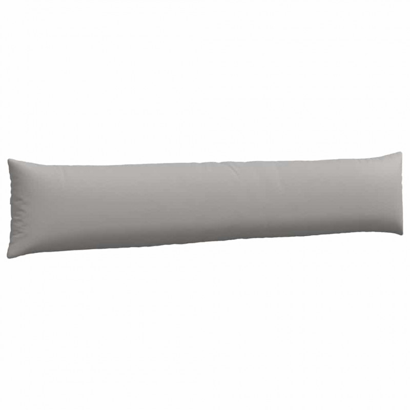 Poduszki na sofę 2 pcs Szary chmur 200 x 40 cm tkanina