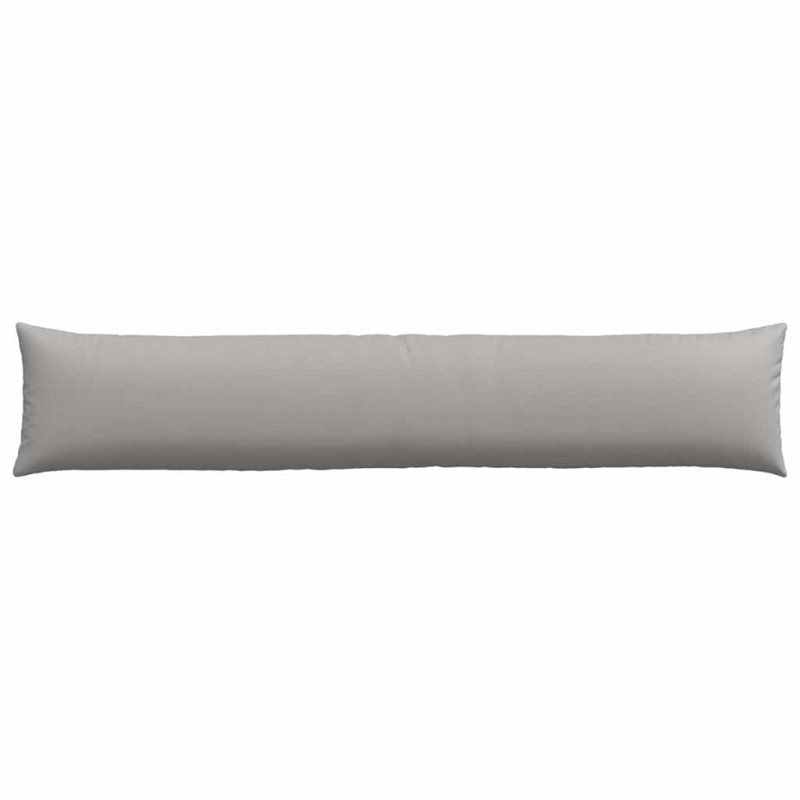 Poduszki na sofę 2 pcs Szary chmur 200 x 40 cm tkanina