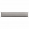 Poduszki na sofę 2 pcs Szary chmur 200 x 40 cm tkanina