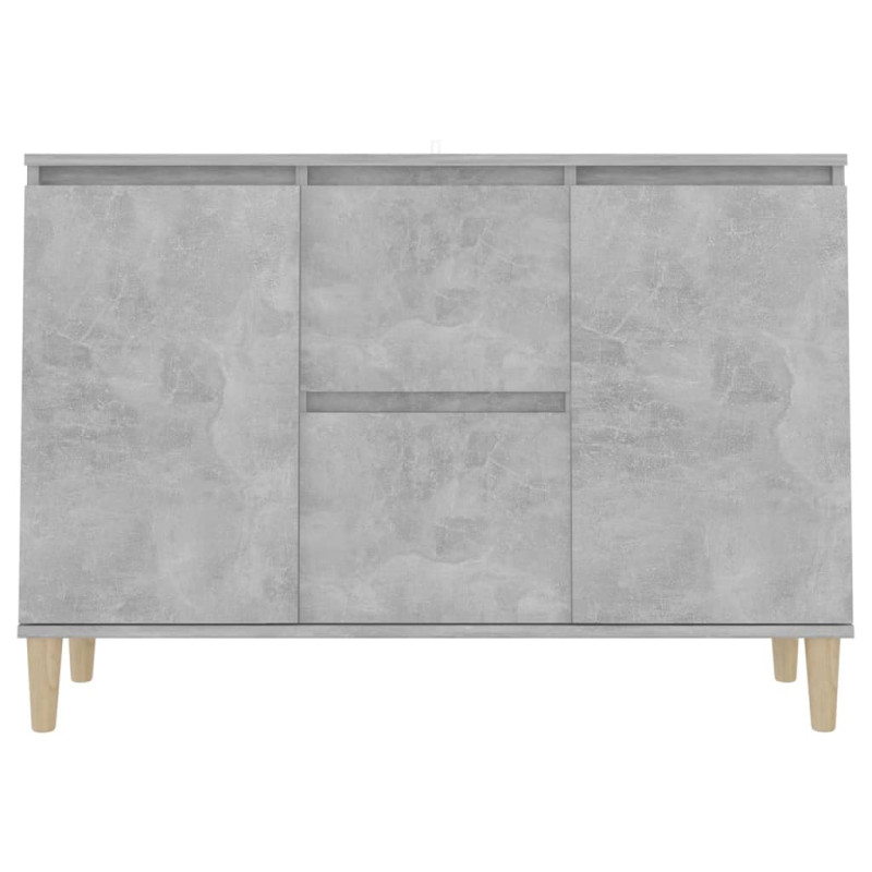 Szafka, szarość betonu, 101x35x70 cm, materiał drewnopochodny