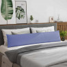Poduszki na sofę 2 pcs Niebieski dżins 200 x 40 cm tkanina