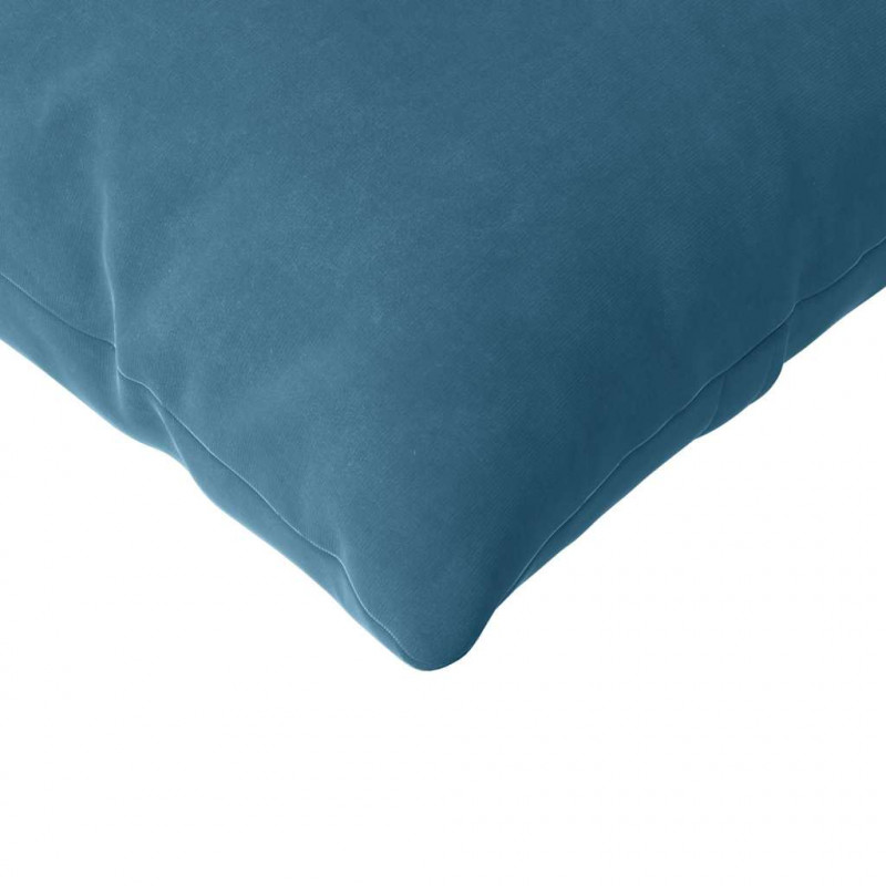 Poduszki na sofę 2 pcs Niebieski 200 x 40 cm Tkanina sztruksowa