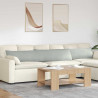 Poduszki na sofę 2 pcs Jasnoszary 200 x 40 cm