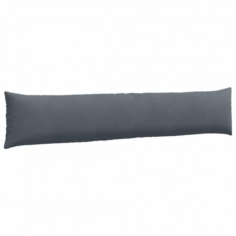 Poduszki na sofę 2 pcs Ciemnoszary 200 x 40 cm