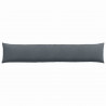 Poduszki na sofę 2 pcs Ciemnoszary 200 x 40 cm