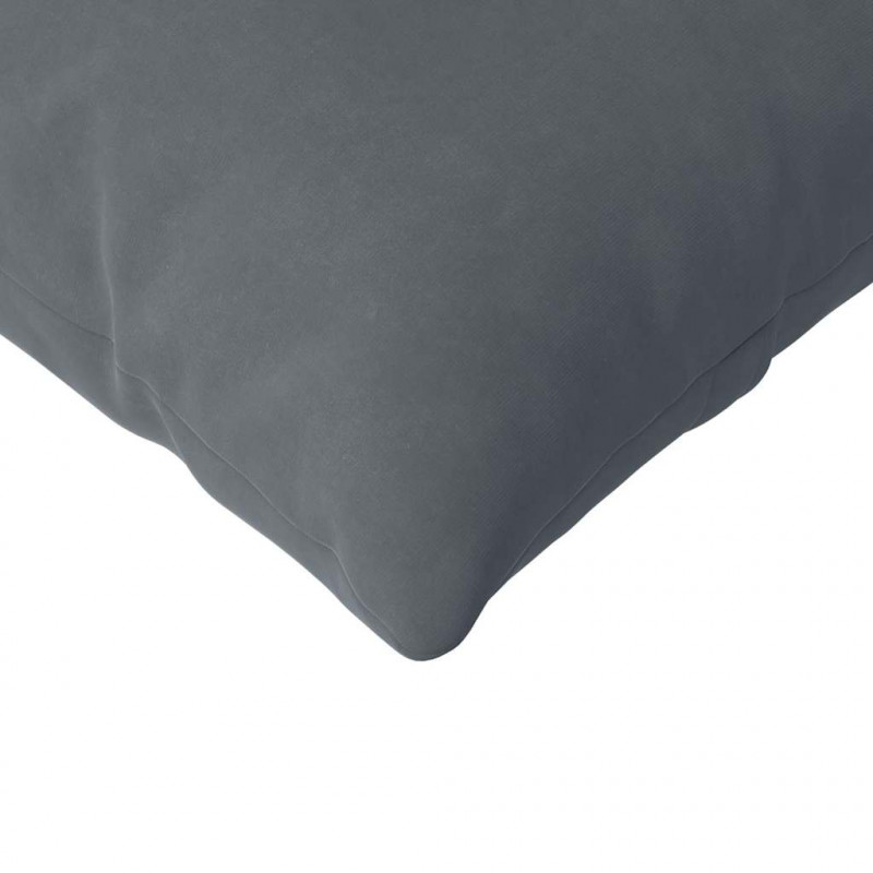Poduszki na sofę 2 pcs Ciemnoszary 200 x 40 cm
