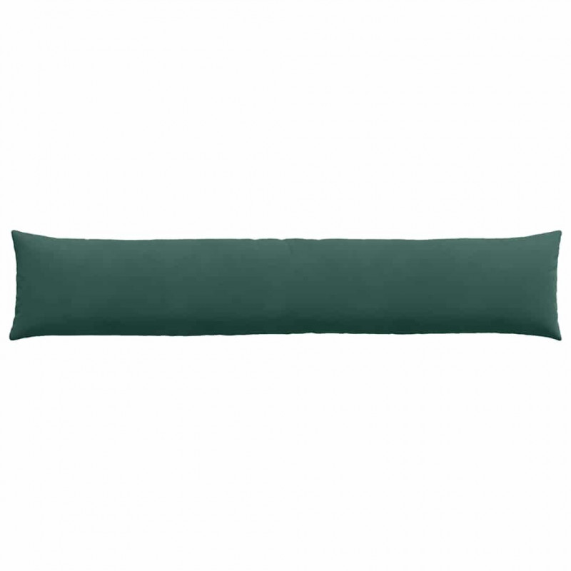 Poduszki na sofę 2 pcs Ciemnozielony 200 x 40 cm