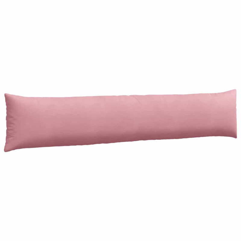 Poduszki na sofę 2 pcs Różowy 200 x 40 cm Tkanina sztruksowa