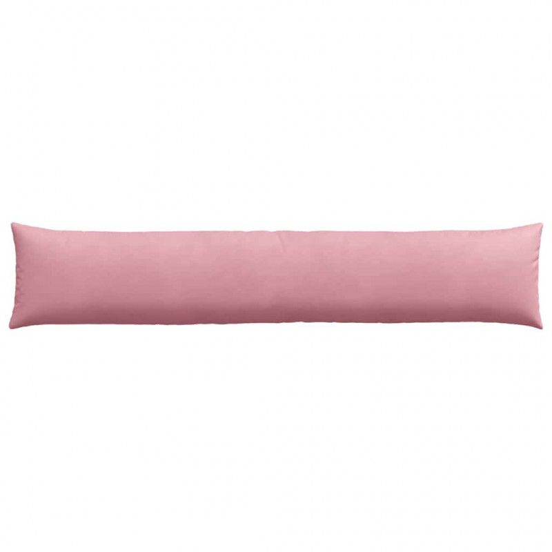 Poduszki na sofę 2 pcs Różowy 200 x 40 cm Tkanina sztruksowa