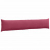 Poduszki na sofę 2 pcs Czerwone wino 200 x 40 cm