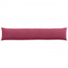 Poduszki na sofę 2 pcs Czerwone wino 200 x 40 cm